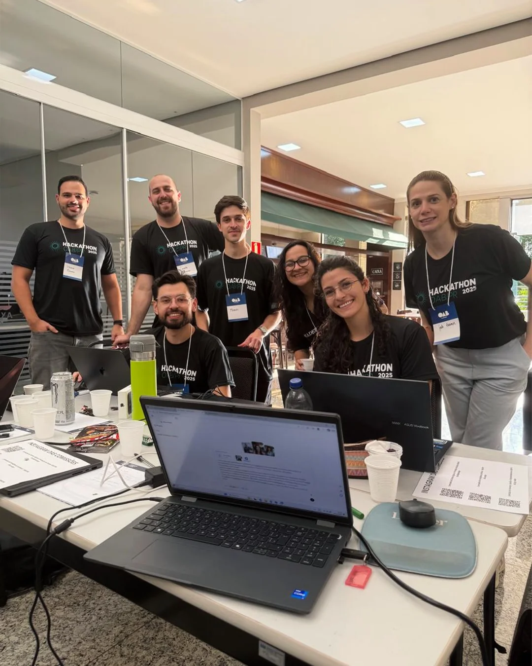 Paulo no Hackathon de IA da OAB Paraná